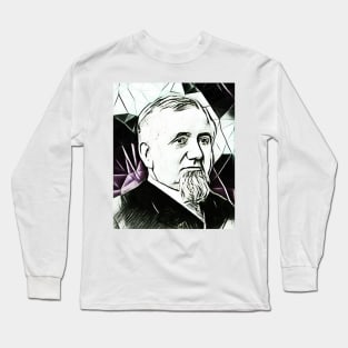 George Pullman Black and White Portrait | George Pullman Artwork 3 Long Sleeve T-Shirt